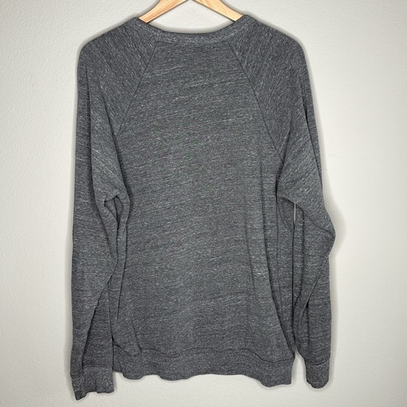 Bella Canvas NRTHWST Oversized Crewneck Sweatshirt in Gray Size XL - Picture 6 of 8